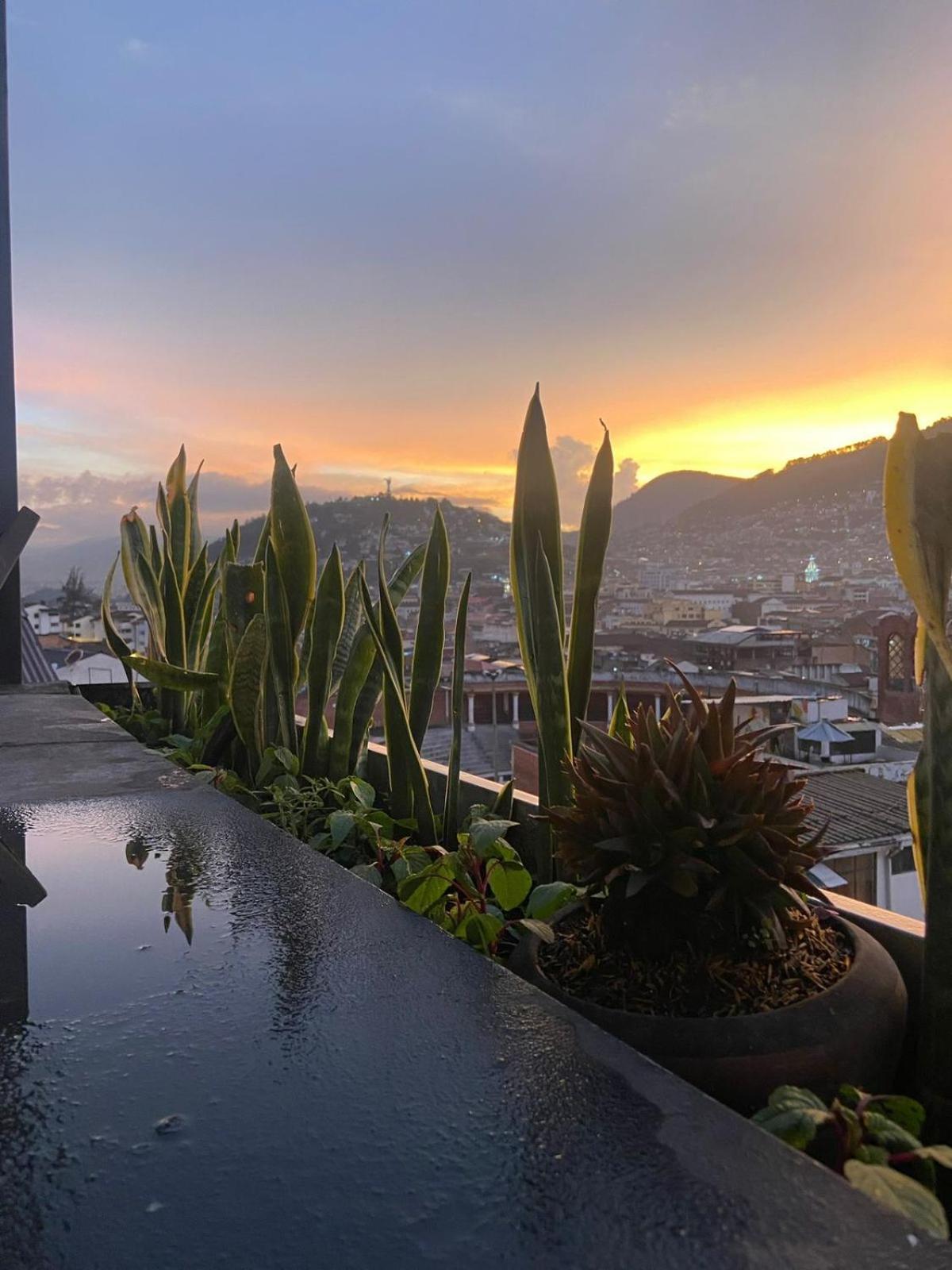 Hostal La Guayunga Rooftop Quito Exterior foto
