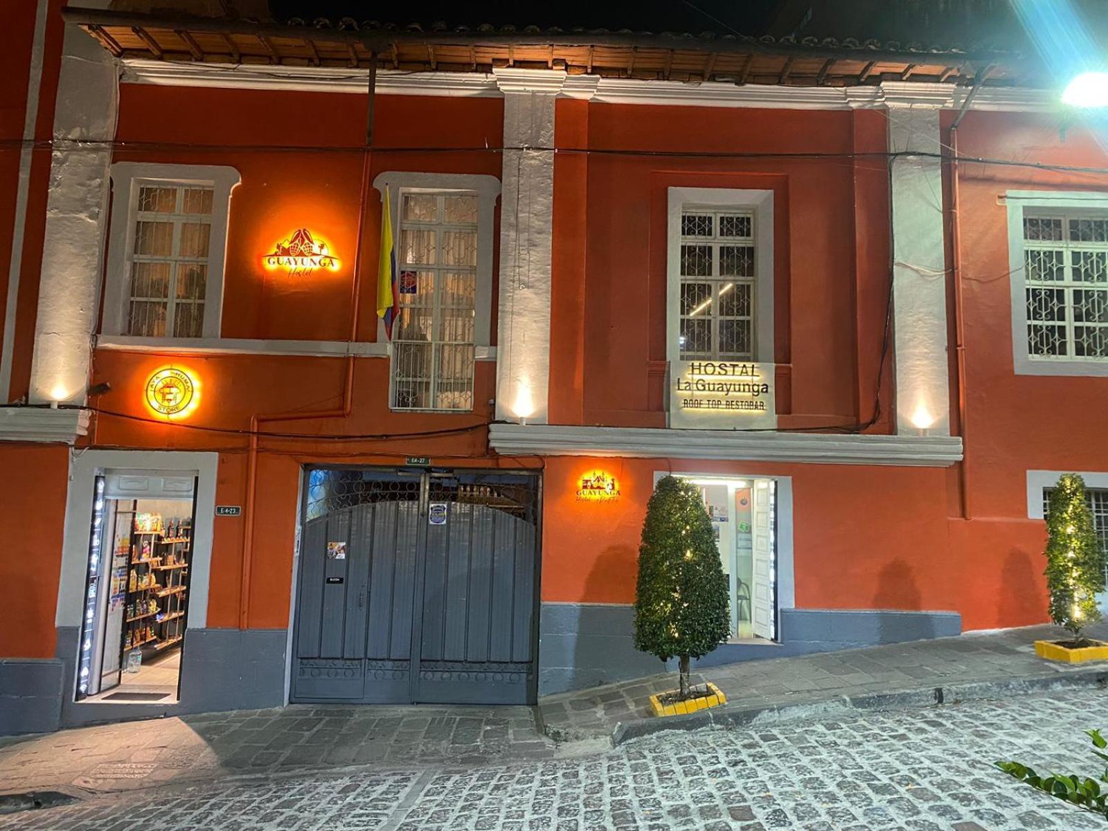 Hostal La Guayunga Rooftop Quito Exterior foto